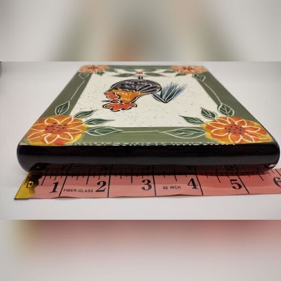 Rooster Ceramic Wall Hanging - Picture 4 of 5